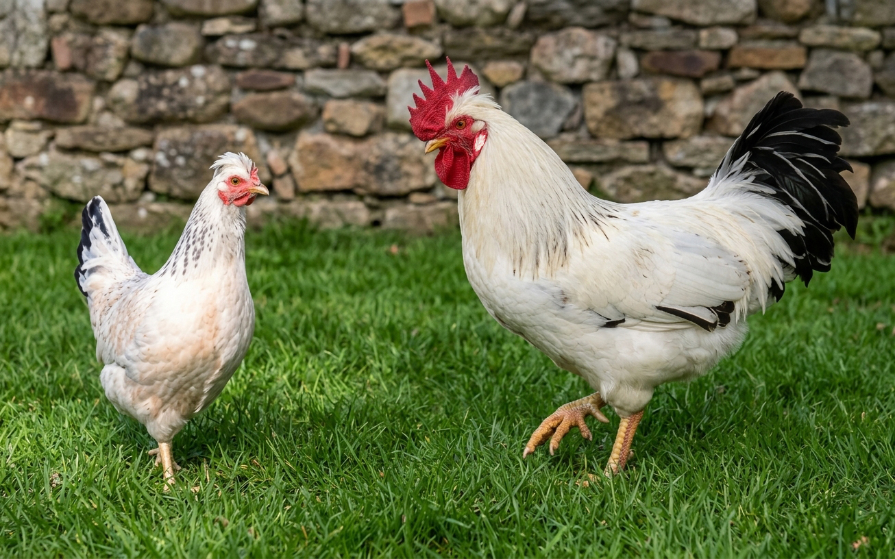 Gallina del sobrarbe variedad Armiñada